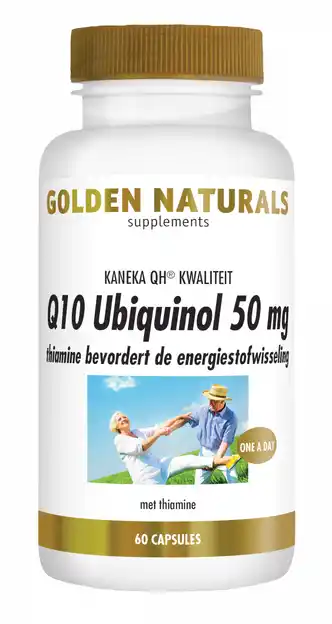 De Online Drogist Golden naturals ubiquinol 50 mg q10 capsules 60vcp aanbieding