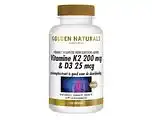De Online Drogist Golden naturals vitamine k2 & d3 capsules 120cp aanbieding