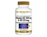 De Online Drogist Golden naturals vitamine k2 & d3 capsules 120cp aanbieding