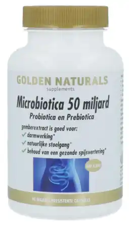 De Online Drogist Golden naturals probiotica 50 miljard capsules 90vcp aanbieding