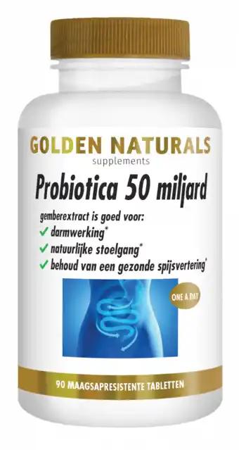 De Online Drogist Golden naturals probiotica 50 miljard capsules 90vcp aanbieding