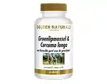 De Online Drogist Golden naturals groenlipmossel & curcuma longa capsules 60cp aanbieding