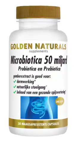 De Online Drogist Golden naturals probiotica 50 miljard capsules 30vcp aanbieding