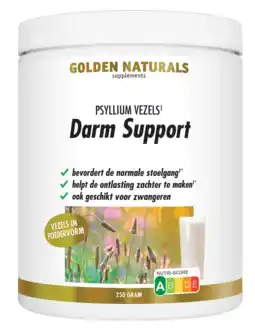De Online Drogist Golden naturals darm support poeder 250gr aanbieding