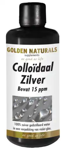 De Online Drogist Golden naturals colloidaal zilver 200ml aanbieding