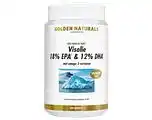 De Online Drogist Golden naturals visolie 18% epa & 12% dha capsules 500sg aanbieding