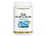 De Online Drogist Golden naturals visolie 18% epa & 12% dha capsules 500sg aanbieding