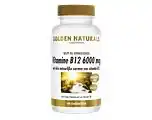 De Online Drogist Golden naturals vitamine b12 6000mcg zuigtabletten 180tb aanbieding