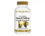 De Online Drogist Golden naturals vitamine b12 6000mcg zuigtabletten 60ztb aanbieding