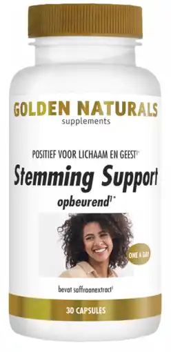 De Online Drogist Golden naturals stemming support capsules 30vcp aanbieding