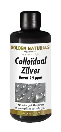 De Online Drogist Golden naturals colloidaal zilver 100ml aanbieding