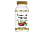 De Online Drogist Golden naturals cranberry & probiotica capsules 30vcp aanbieding