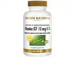De Online Drogist Golden naturals vitamine d3 15 mcg kids kauwtabletten 120ktb aanbieding
