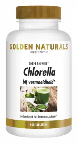 De Online Drogist Golden naturals chlorella tabletten 600tb aanbieding