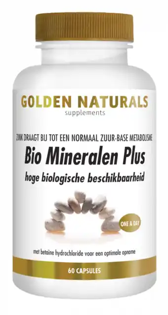 De Online Drogist Golden naturals bio mineralen complex capsules 60vcp aanbieding