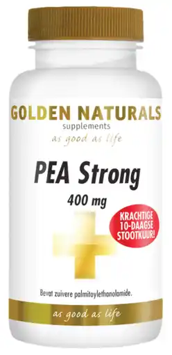 De Online Drogist Golden naturals pea strong 400mg capsules 30cp aanbieding