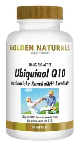 De Online Drogist Golden naturals ubiquinol q10 capsules 60cp aanbieding