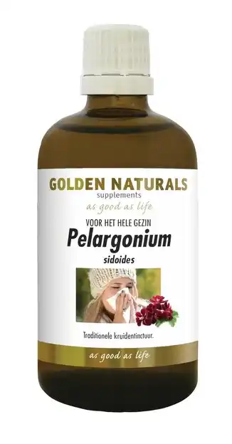 De Online Drogist Golden naturals pelargonium 100ml aanbieding