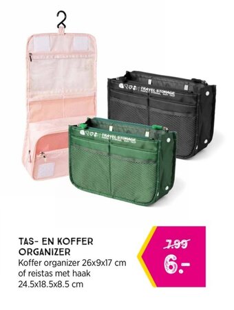 TAS EN KOFFER ORGANIZER Koffer organizer 26x9x17 cm aanbieding