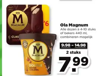 PLUS Ola Magnum 440ml aanbieding