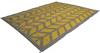 Bol.com Bo-camp - buitenkleed - chill mat - flaxton - 2.7x2 m - okergeel aanbieding