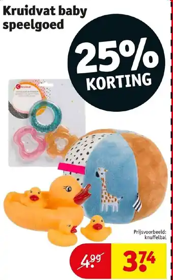 Kruidvat Kruidvat baby speelgoed aanbieding