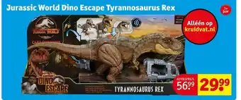 Kruidvat Jurassic World Dino Escape Tyrannosaurus Rex aanbieding