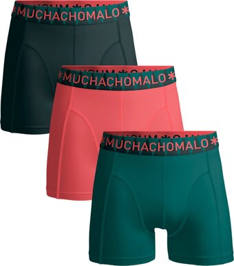 V&D Muchachomalo solid - boxershort heren - 3 pack aanbieding