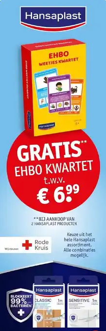 Kruidvat Hansaplast aanbieding