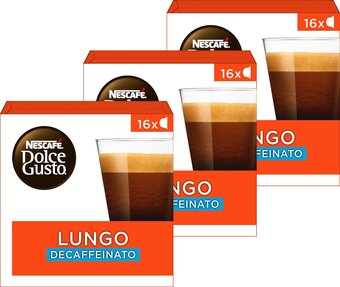 Bol.com Nescafé dolce gusto lungo decafé - 48 koffiecups aanbieding