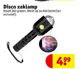 Kruidvat Disco zaklamp aanbieding