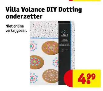 Kruidvat Villa Volance DIY Dotting onderzetter aanbieding