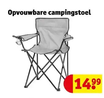 Kruidvat Opvouwbare campingstoel aanbieding