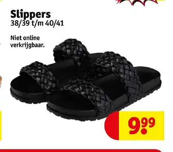 Kruidvat Slippers 38/39 t/m 40/41 aanbieding