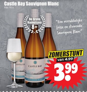 Dirk Castle Bay Sauvignon Blanc Fles 75 cl. aanbieding