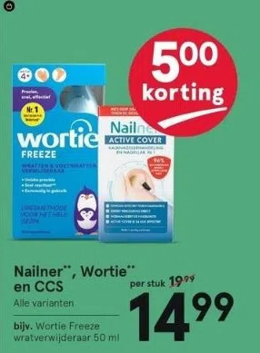Etos Nailner, wortie en ccs aanbieding