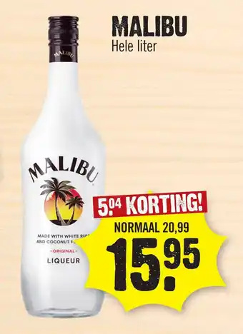 Super Dirck 3 Malibu aanbieding