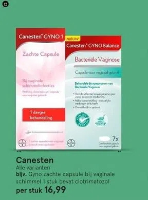 Etos Canesten aanbieding