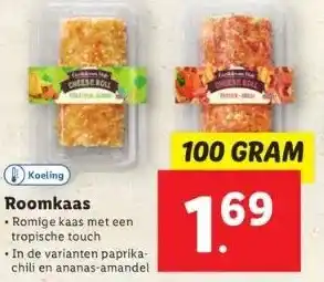 Lidl Roomkaas aanbieding