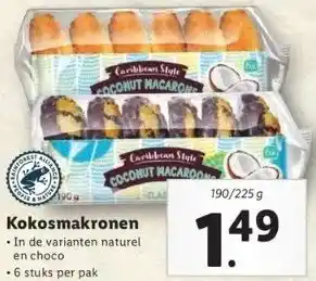 Lidl Kokosmakronen aanbieding