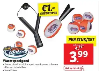 Lidl Soaker waterspeelgoed aanbieding