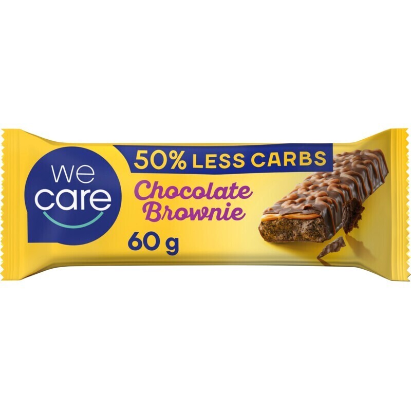 Wecare lower carb brownie aanbieding bij Albert Heijn