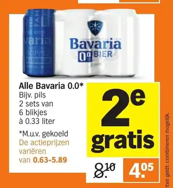 Albert Heijn Alle Bavaria 0.0* aanbieding