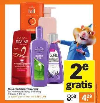 Albert Heijn Alle A-merk haarverzorging aanbieding