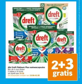 Albert Heijn Dreft aanbieding
