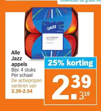 Albert Heijn Alle Jazz appels aanbieding