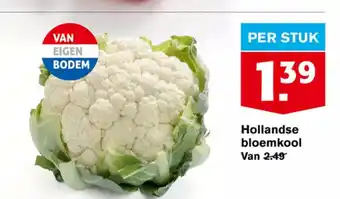 Hoogvliet Hollandse bloemkool aanbieding