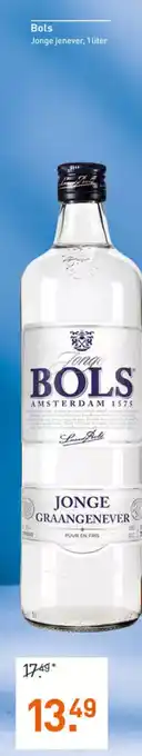 Gall & Gall Bols Jonge jenever, 1 liter aanbieding