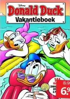 Boekenvoordeel Donald duck vakantieboek zwembad aanbieding