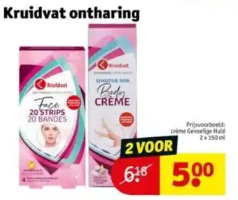 Kruidvat Kruidvat ontharing aanbieding